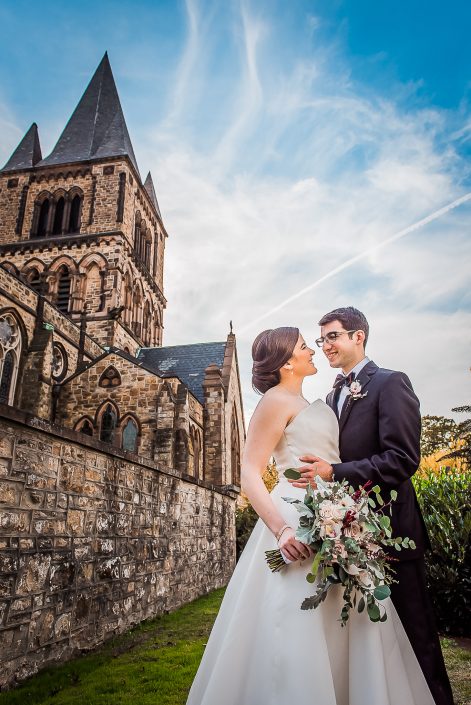 Princeton Wedding Portrait by Houston Wedding Photographers Nate Messarra Photography
