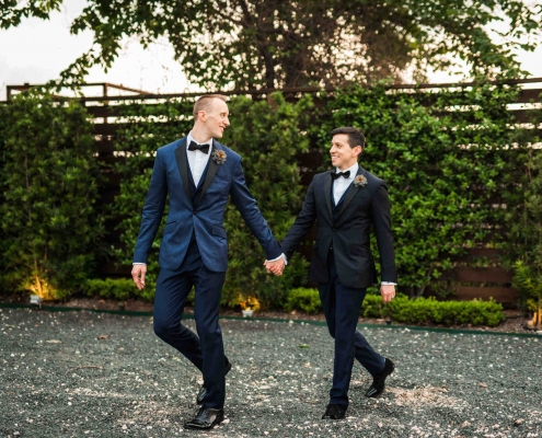 Peter & Matt's Modern Wedding at The Astorian Houston