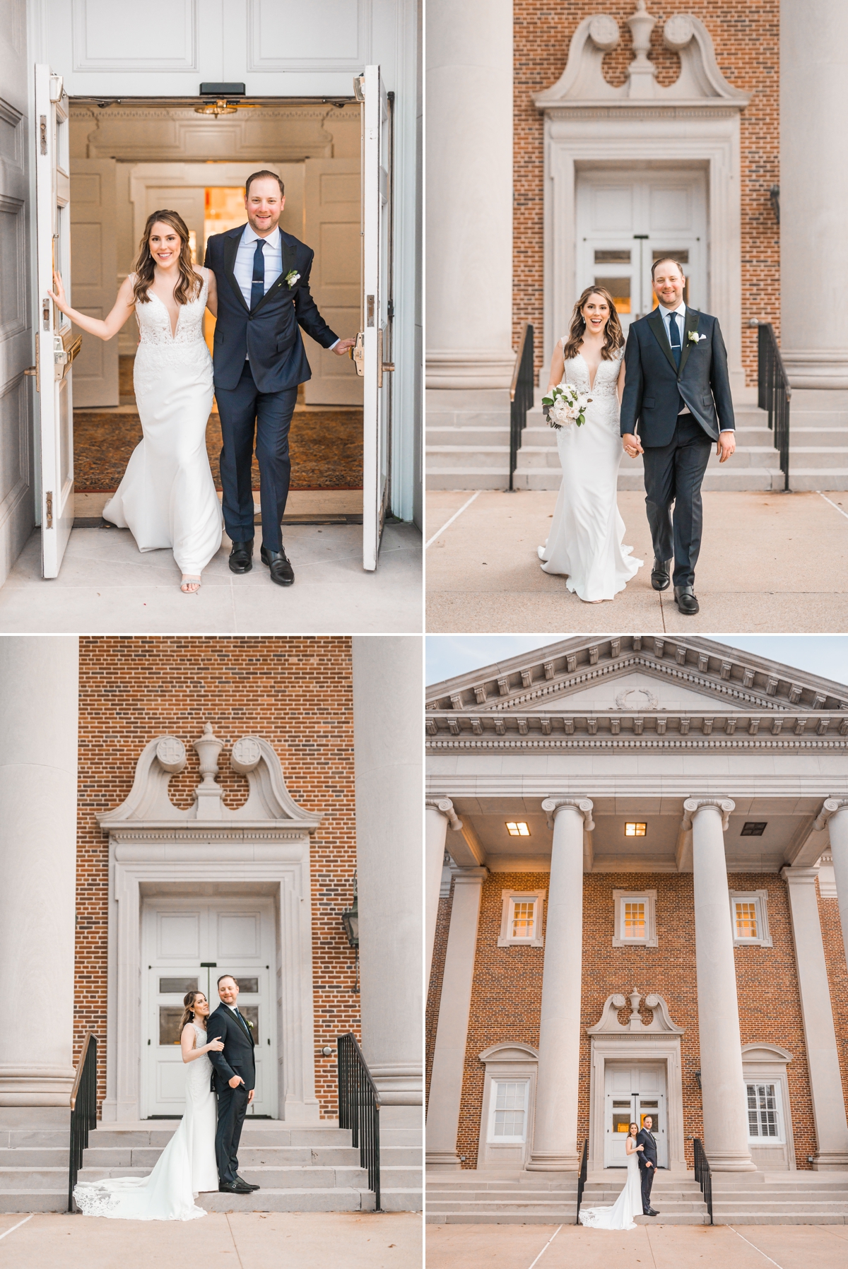 St. Luke's United Methodist Church in Houston Bride and Groom Portraits