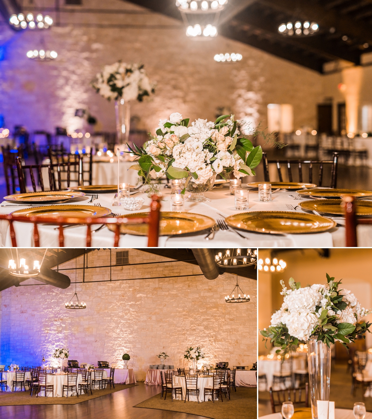 Romantic Briscoe Manor Wedding Reception